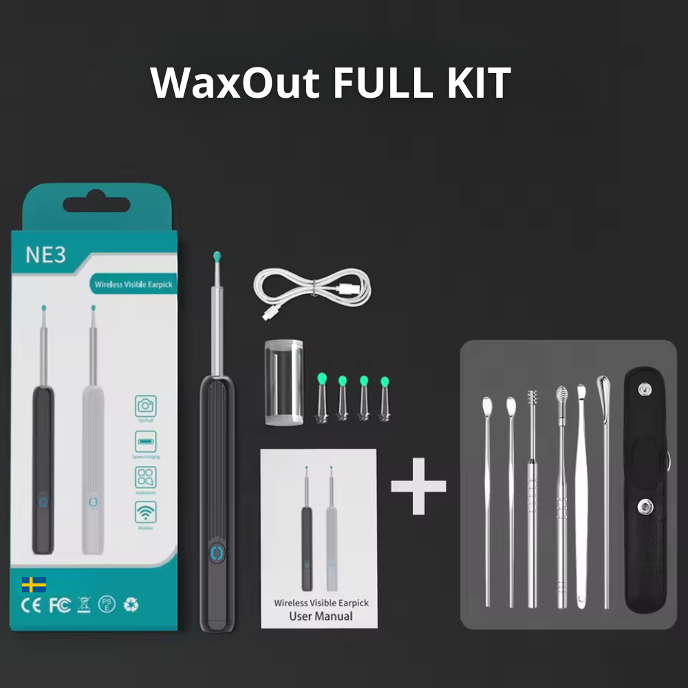 WaxOut™ - Säker & smart öronrengöring